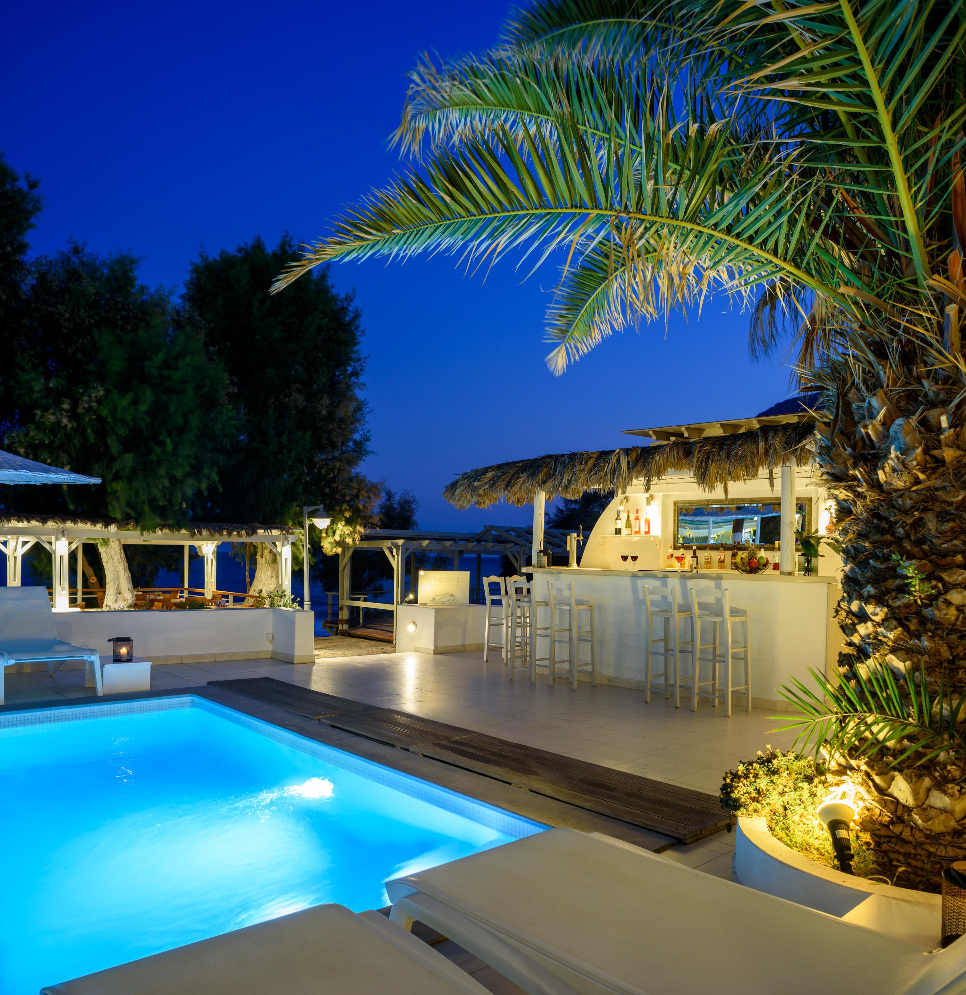 Alesahne Beach Hotel Kamári Zewnętrze zdjęcie