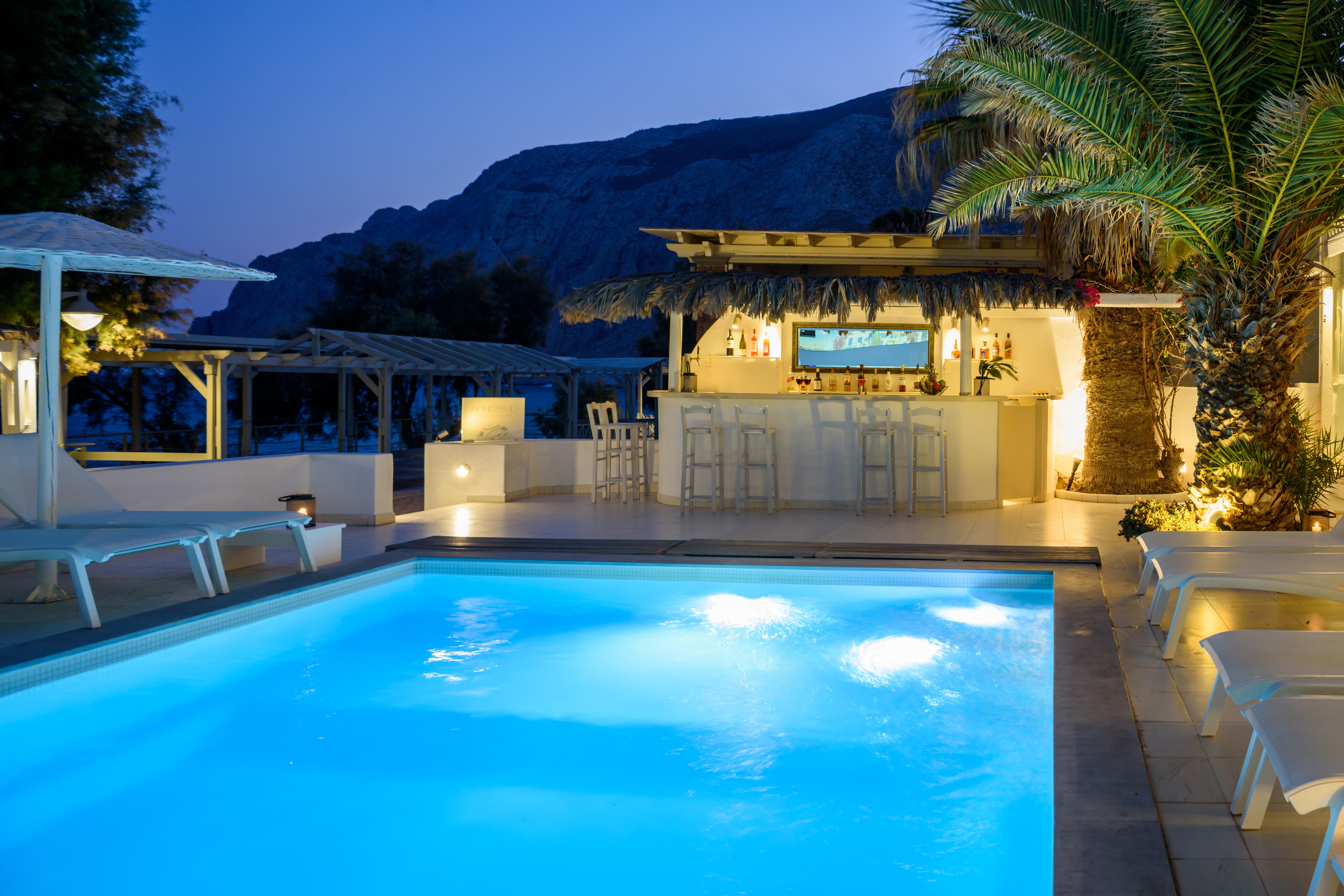 Alesahne Beach Hotel Kamári Zewnętrze zdjęcie